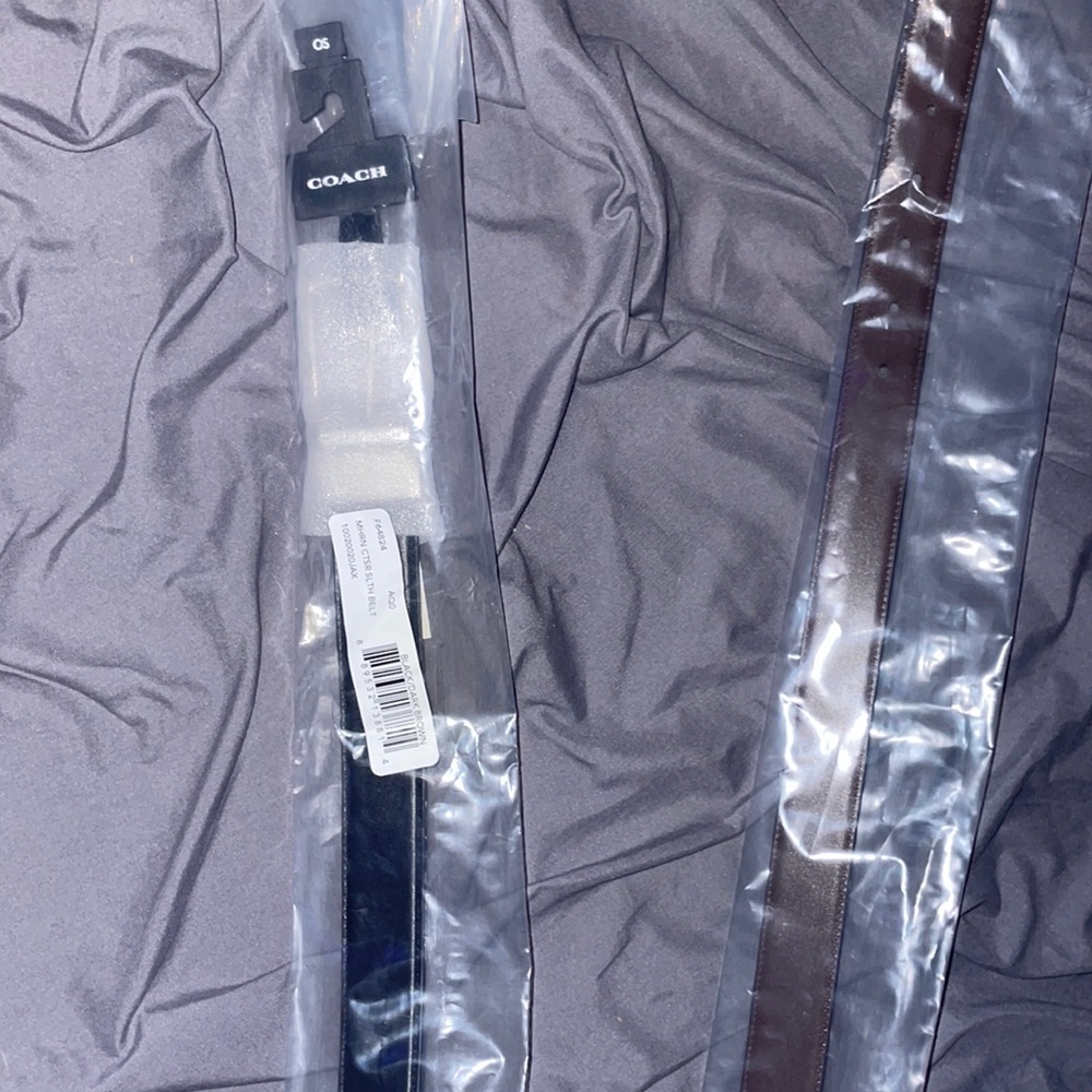 Coach belt os